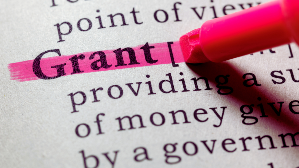 grant writer for small business