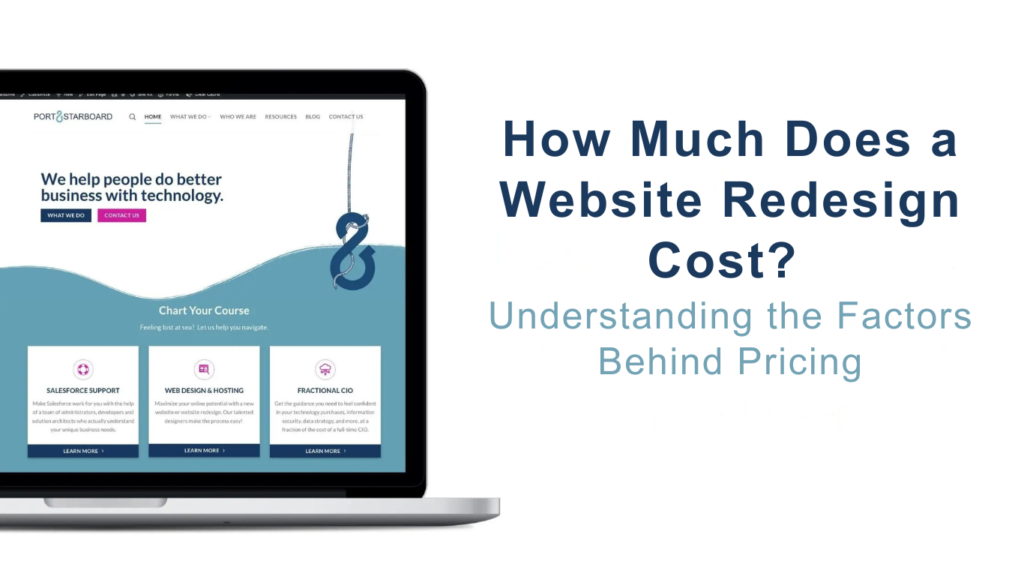 how much does a website redesign cost